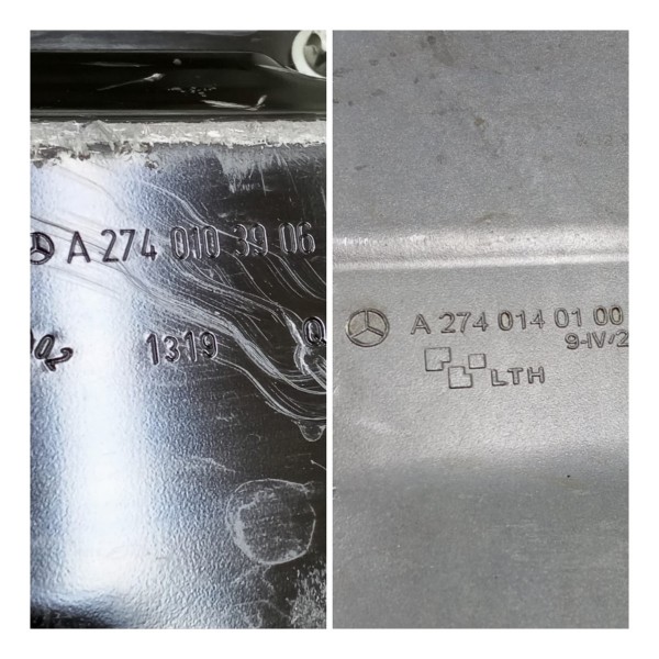 Cárter Óleo Mercedes C180 2019 A2740103906 A2740140100